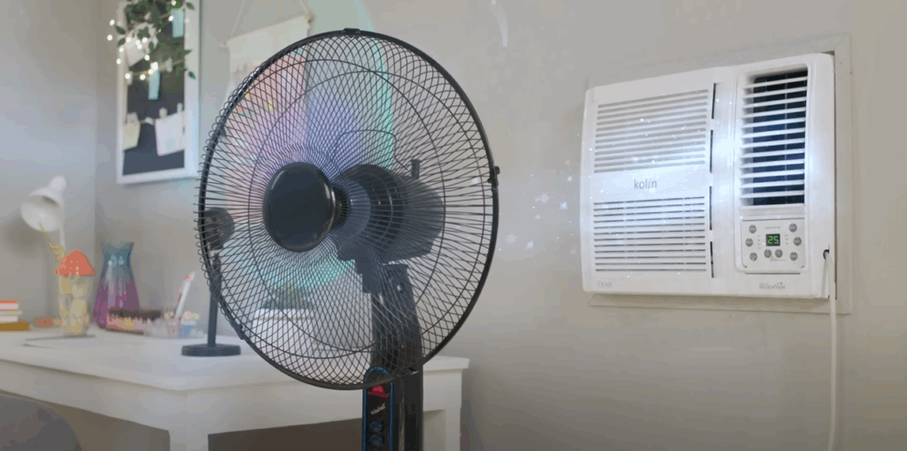 Fans are indispensable when you need fresh air in a room