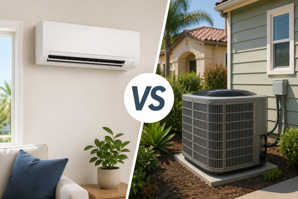 Ductless Mini-Split vs. Central Air: Which is Better for Older San Diego Homes