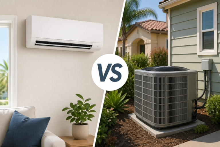 Ductless Mini-Split vs. Central Air: Which is Better for Older San Diego Homes