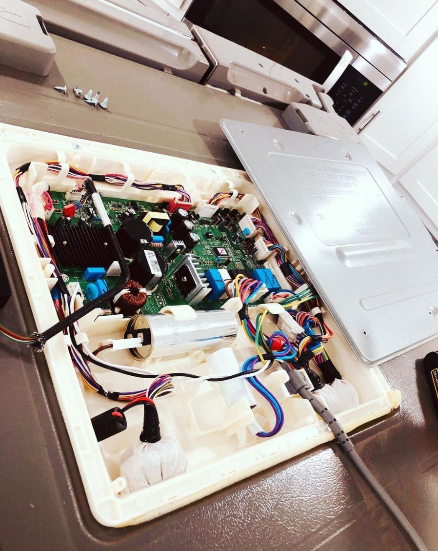LG refrigerator control board replacement