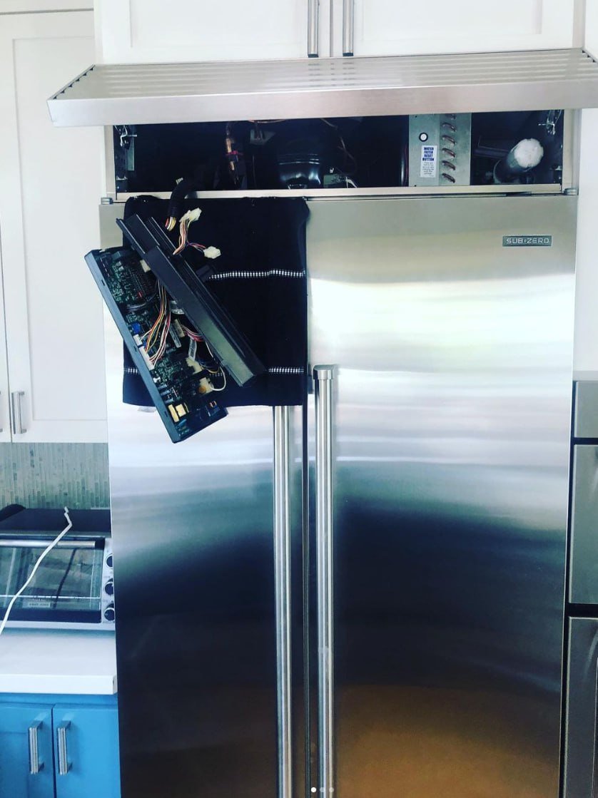 Sub-Zero built-in refrigerator repair San Diego